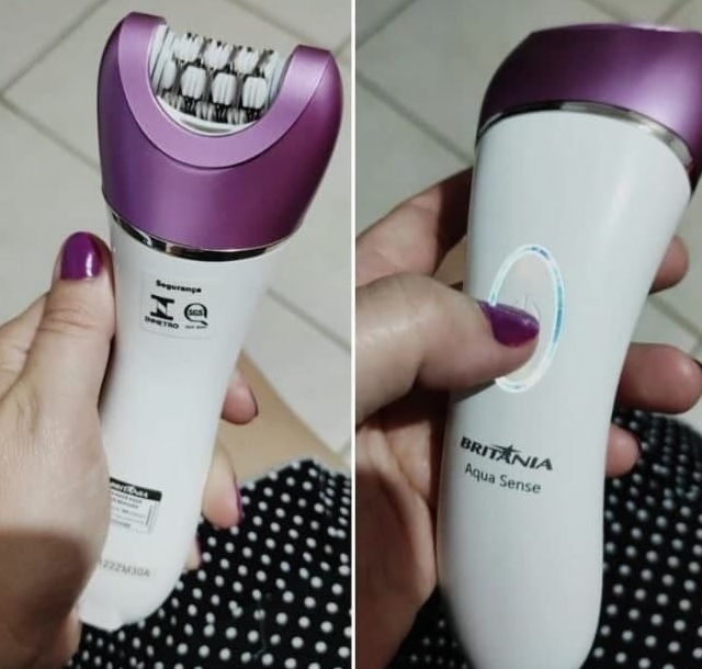 Depilador Elétrico Britânia Aqua Sense BDP02RX Bivolt