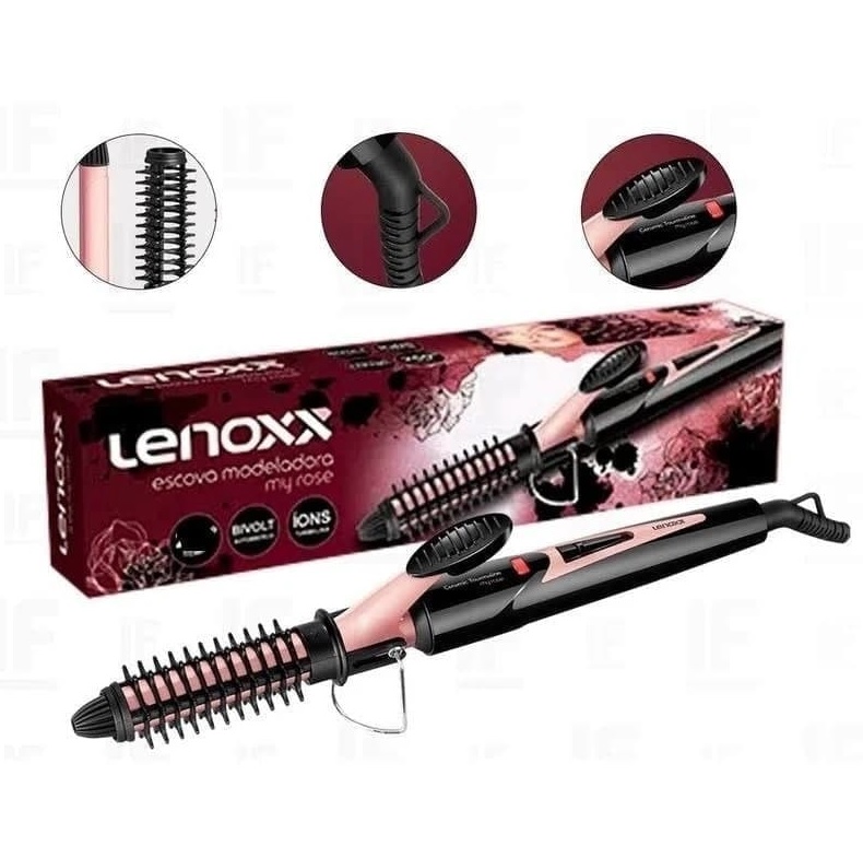 Escova Modeladora Lenoxx My Rose PEM 783 Cerâmica – Turmalina 25W