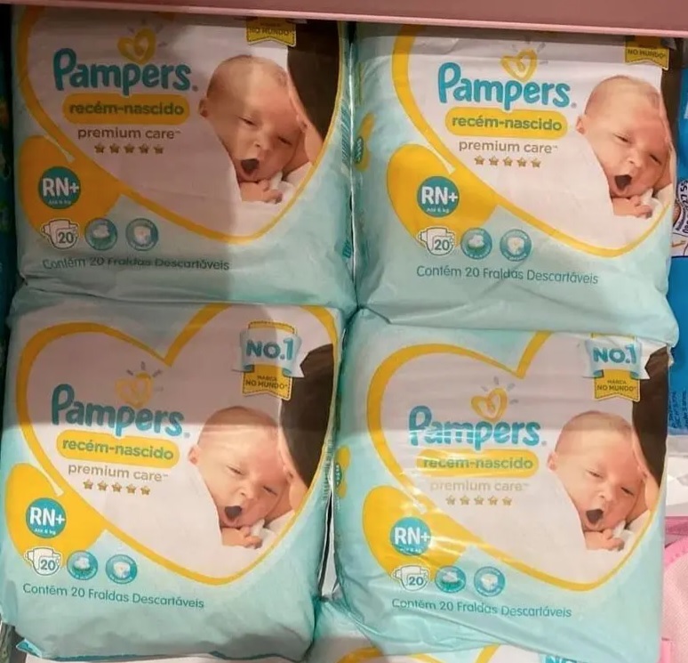 Fraldas Pampers Recém Nascido Premium Care Rn 20 Unidades Wt Promoções