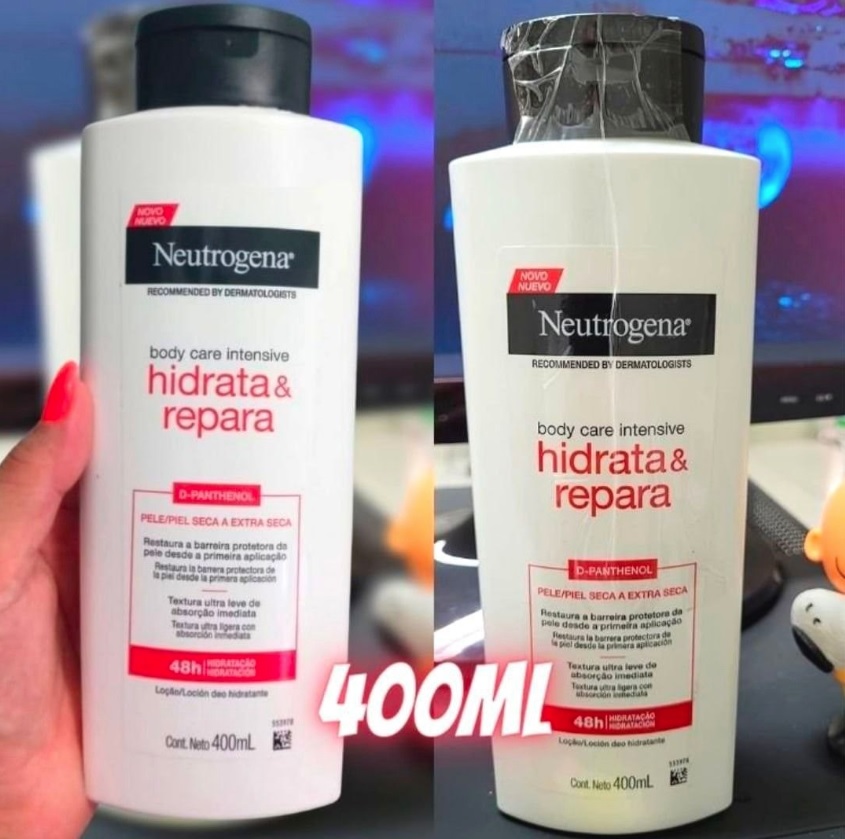 Hidratante Corporal Body Care Intensive Hidrata & Repara 400ml, Neutrogena
