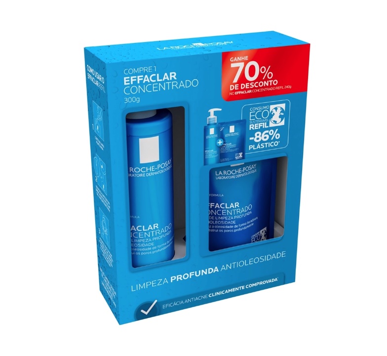 Kit La Roche-Posay Effaclar Concentrado (2 Produtos)