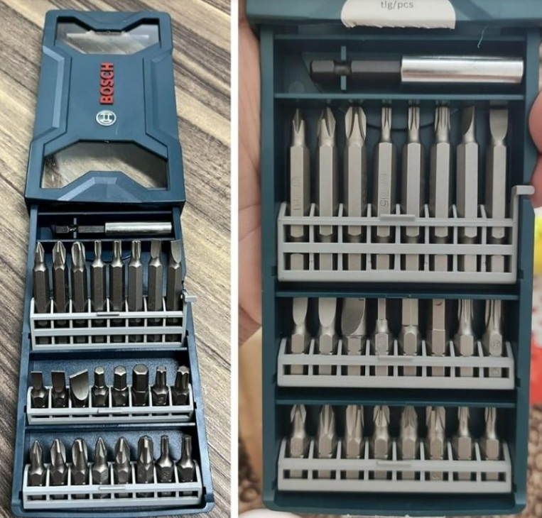 Kit de pontas para parafusar Bosch Mini X-Line com 25 peças