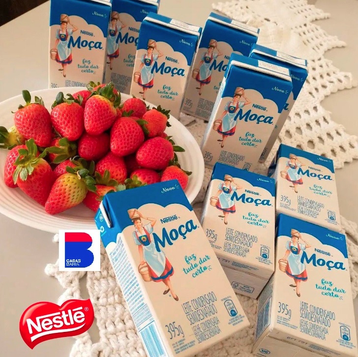 Leite Condensado Moça Tetra Pak 395g