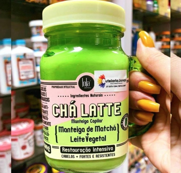 Manteiga Chá Latte – Matchá e Leite Vegetal, Lola Cosmetics