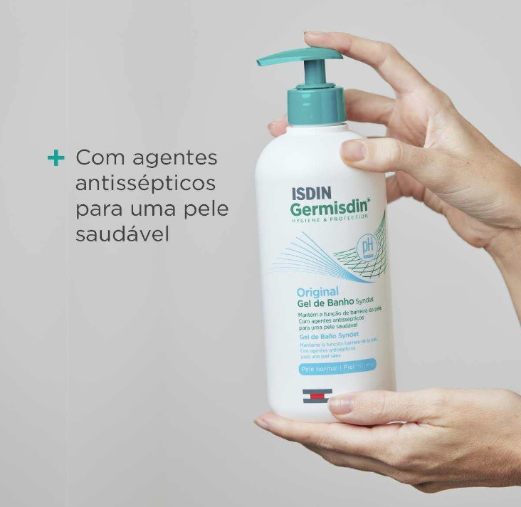Sabonete Líquido Antisséptico ISDIN Germisdin Original – 500ml