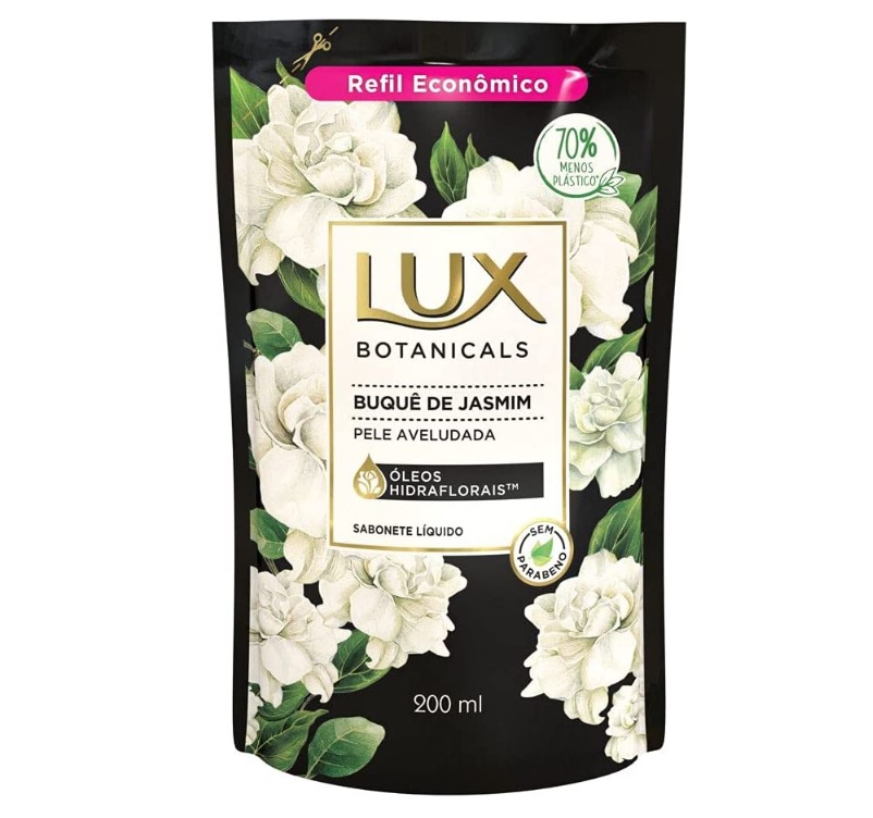 Sabonete Líquido Lux Buque de Jasmim 200ml Refil