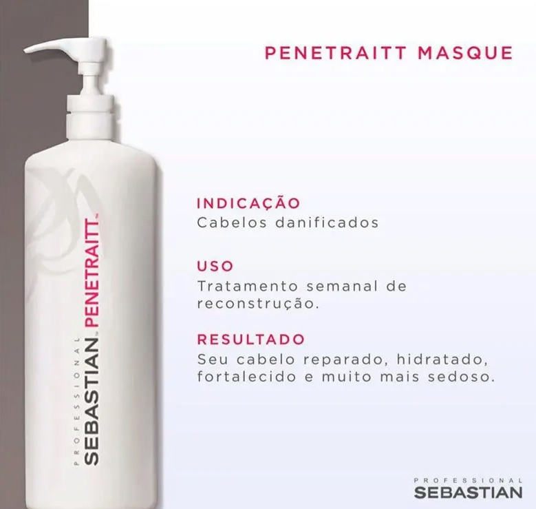 Sebastian Professional Penetraitt Masque – Tratamento Reconstrutor 500ml