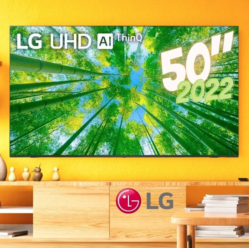 Smart TV LG 50" 4K UHD 50UQ8050 Wi-Fi Bluetooth HDR Nvidia GEFORCE NOW ...