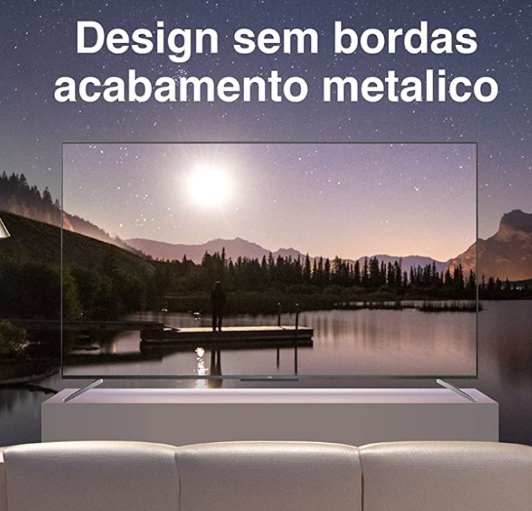 Smart TV TCL Qled tv 55” C715 4k UHD Android TV Dolby Vision