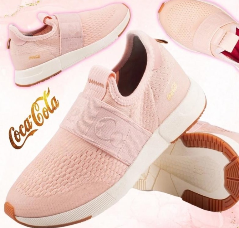 Tênis Coca-Cola Shoes Sense 2.0 Coke Slip feminino