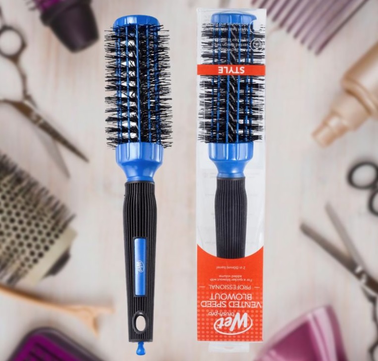 Wet Brush Pro Vented Speed Blowout Professional Azul – Escova de Cabelo
