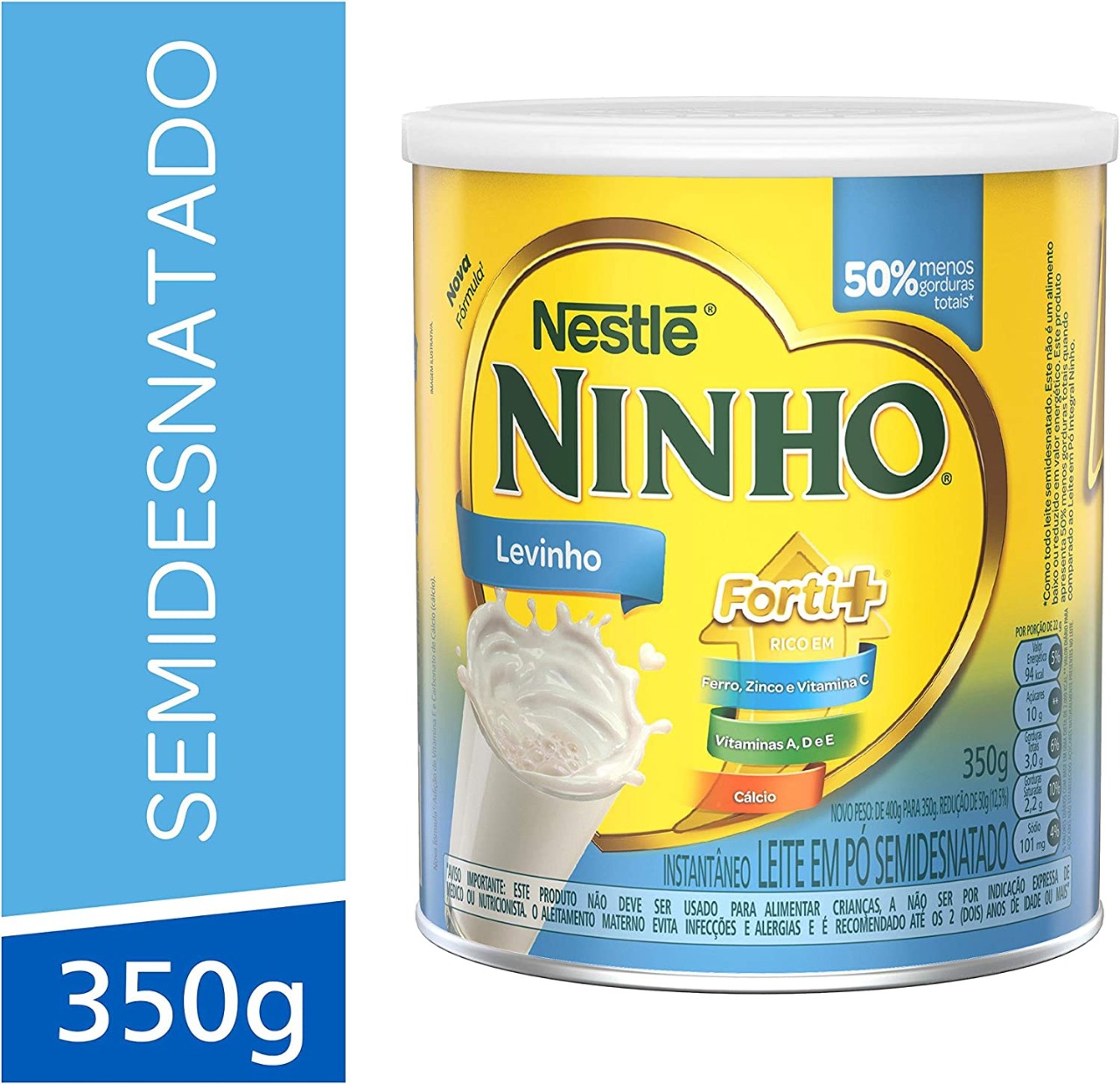Leite em Pó, Levinho, Ninho, 350g