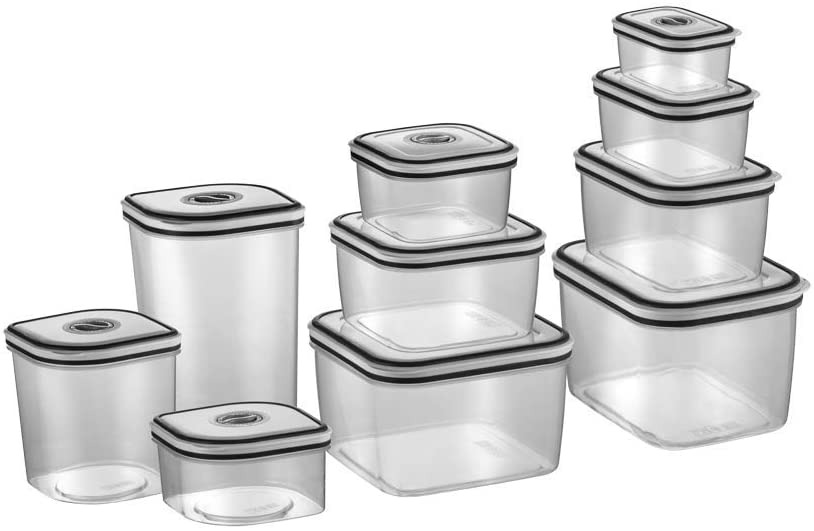 Kit Potes de Plástico Hermético, 10 unidades, Electrolux