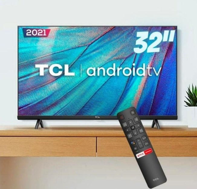 Android TV LED 32” TCL S615 HD HDR