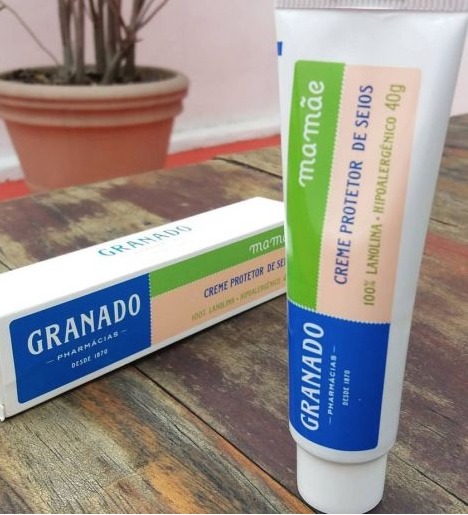 Creme Protetor de Seios, Granado, Branco, 40g