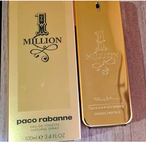 1 Million Paco Rabanne Eau de Toilette – Perfume Masculino 100ml