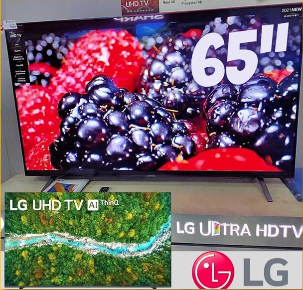 Smart TV LED 65” LG 65UP7750 4K UHD Wi-Fi Bluetooth HDR Inteligência Artificial Thinq Smart Magic Google Alexa