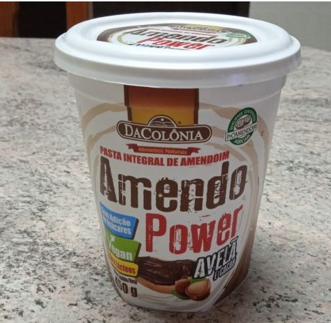 Amendopower Pasta De Amendoim Com Avela E Cacau Zero 450G
