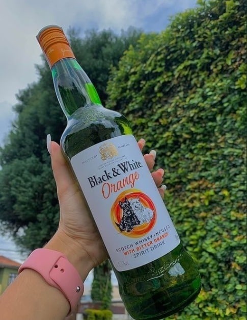 Whisky Black & White Orange 700ml