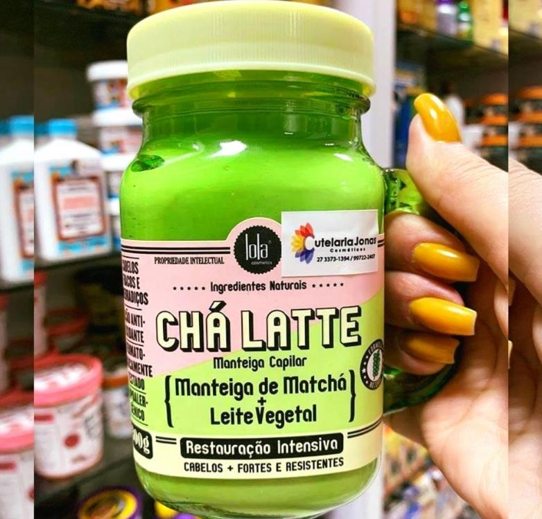 Manteiga Chá Latte – Matchá e Leite Vegetal, Lola Cosmetics
