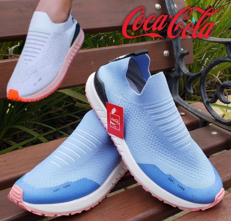 Tênis Coca-Cola Shoes Cloud Knit feminino