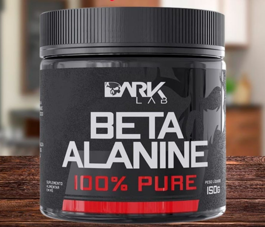 Beta Alanina 100% Pura Dark Lab, Reduz Fadiga (1 Pote (150g))