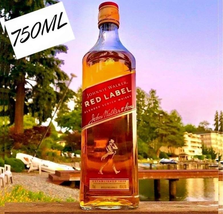 Whisky Johnnie Walker Red Label 750ml