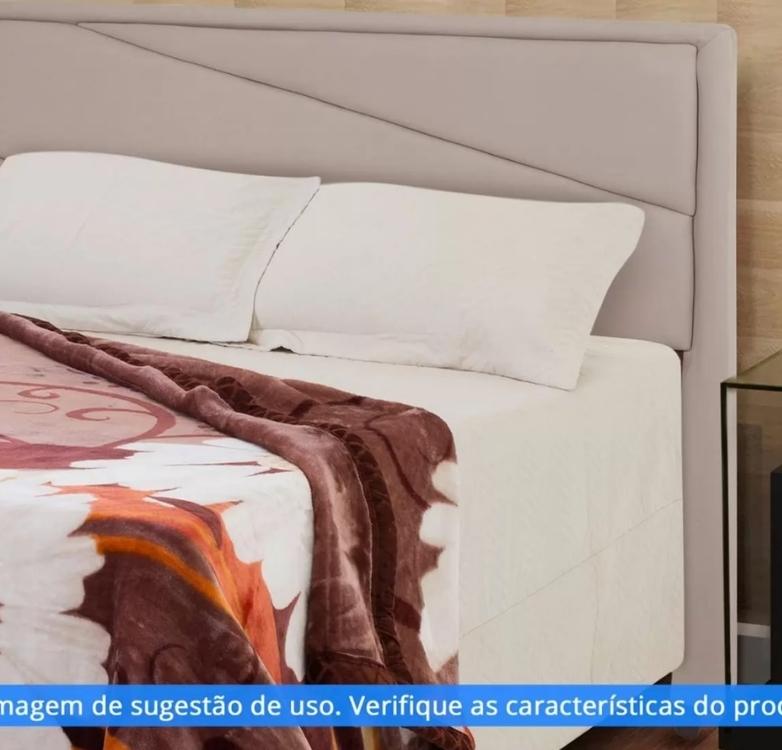 Cabeceira King Acolchoada Probel Oxford