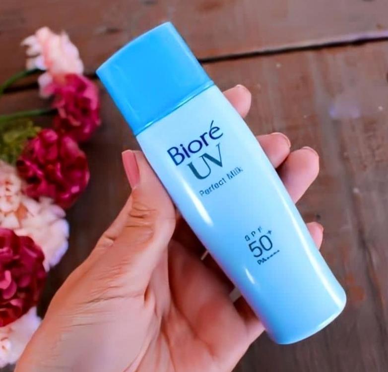 Protetor Solar Facial Bioré Perfect Milk 50 FPS