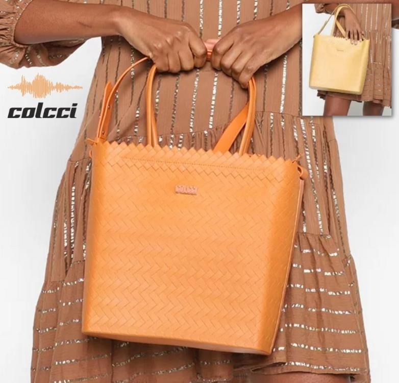 Bolsa Colcci Tote Shopper Textura Feminina