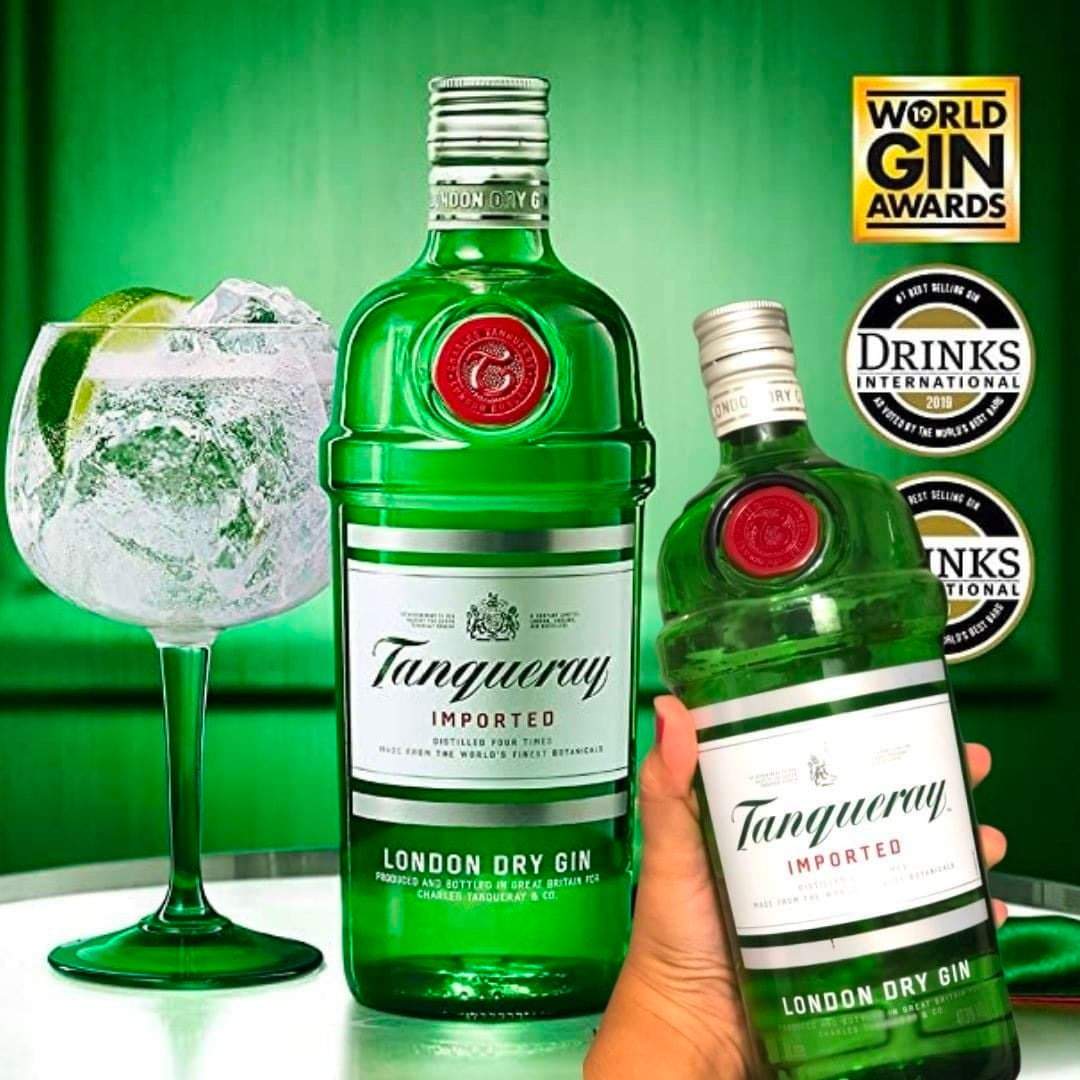 Gin Tanqueray London Dry Clássico e Seco 750ml