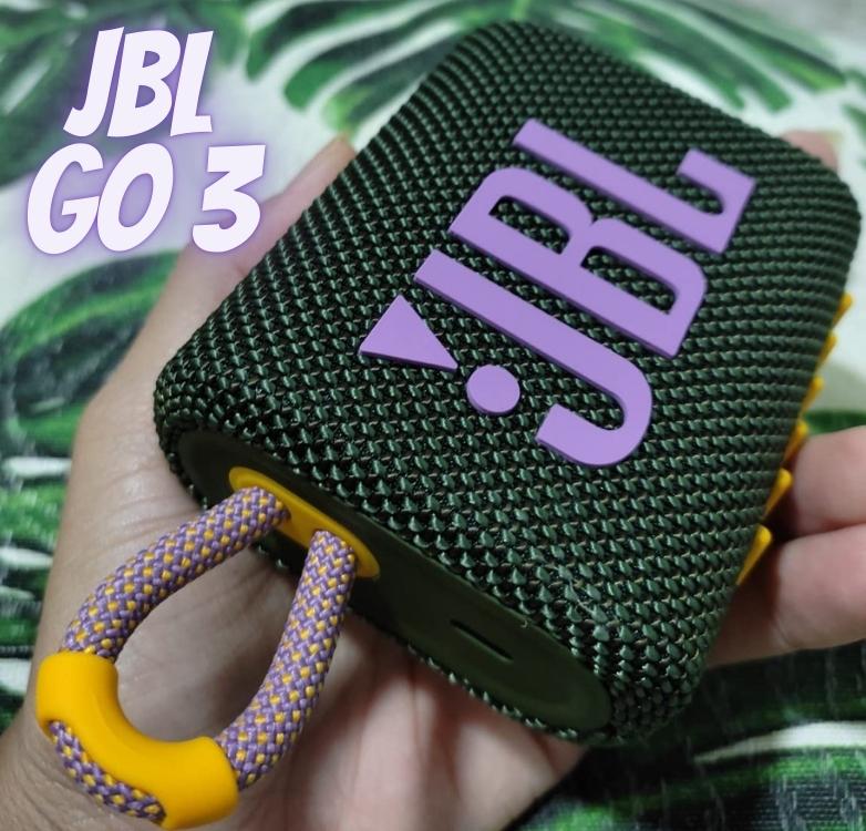 Caixa de Som Bluetooth JBL GO 3 4.2W Verde – JBLGO3GRN