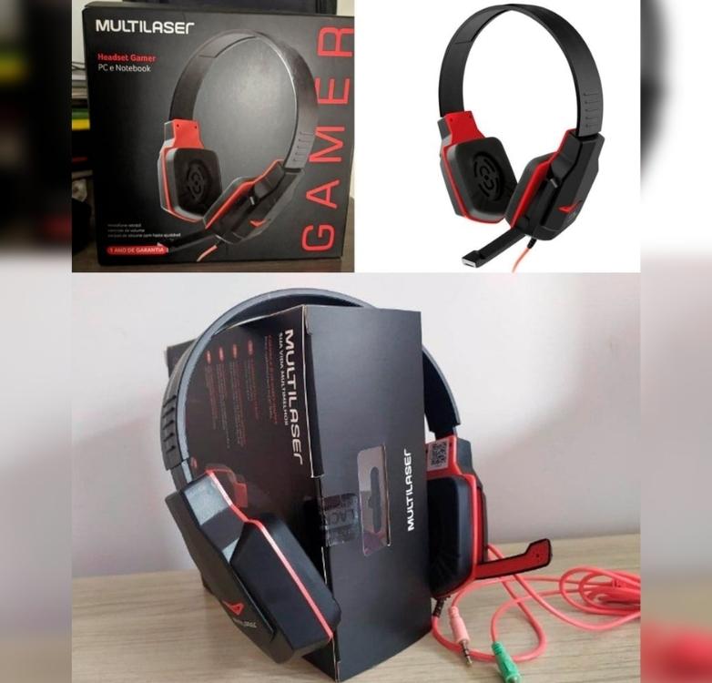 Fone De Ouvido Multilaser Headset Gamer Com Microfone P2 – PH073
