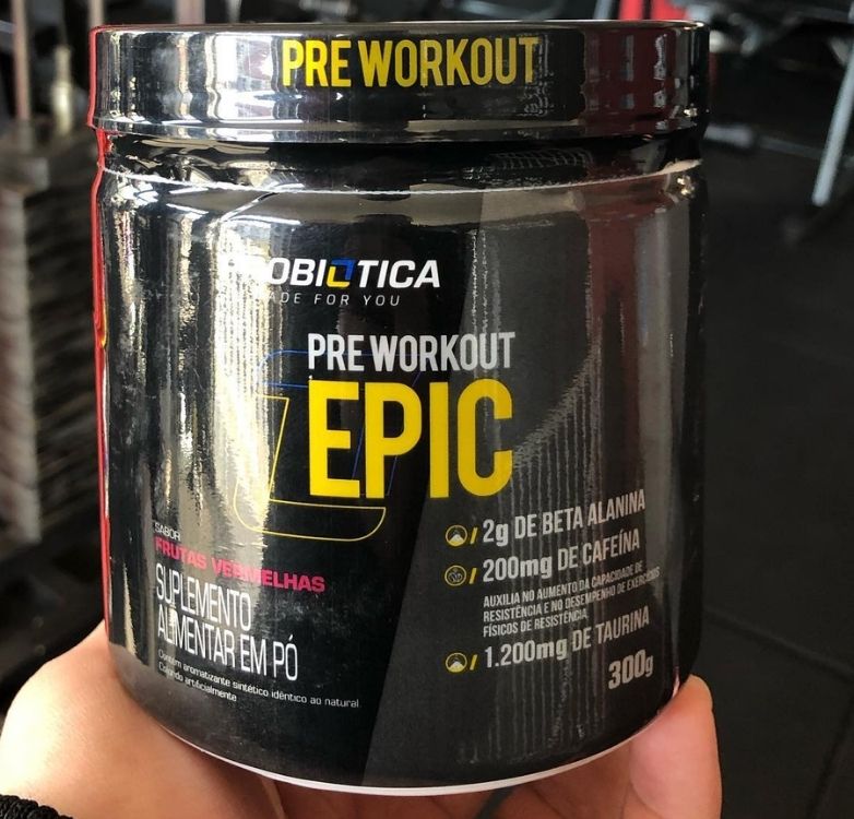 Epic Pré Treino 300g – Probiotica (Frutas Vermelhas)