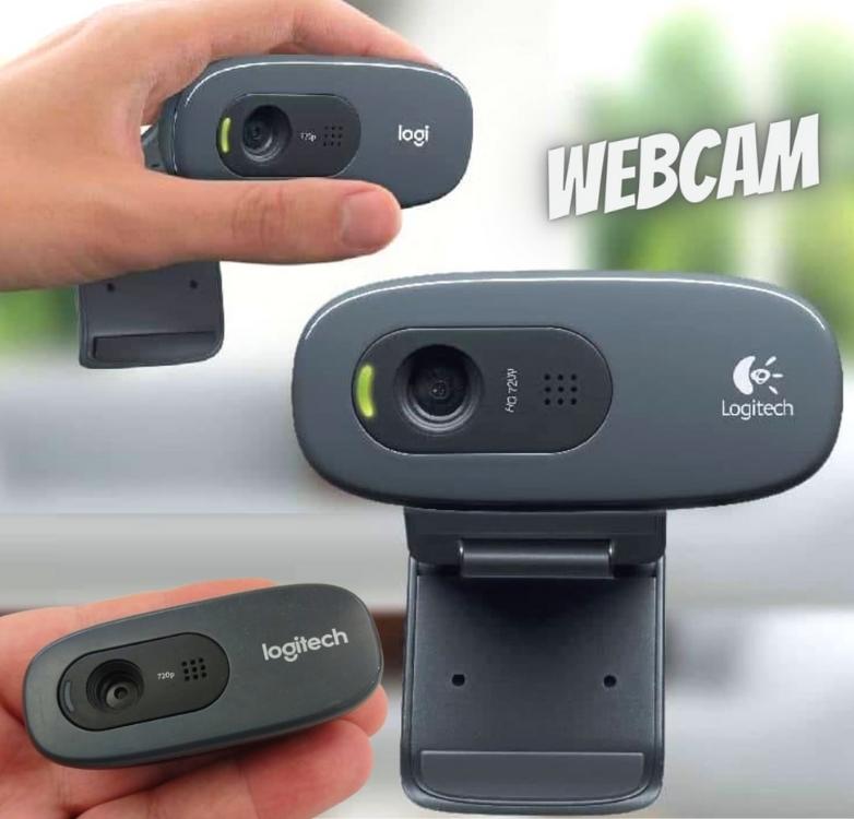 Webcam HD Logitech C270 com Microfone Embutido e 3 MP para Chamadas e Gravações em Vídeo Widescreen