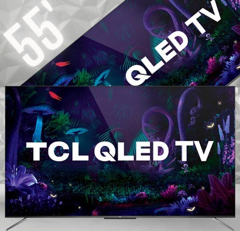Smart TV TCL Qled tv 55” C715 4k UHD Android TV Dolby Vision