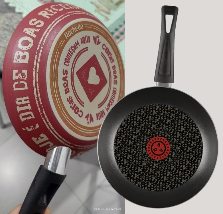 Frigideira Rochedo Francesa Viva Antiaderente 22 cm