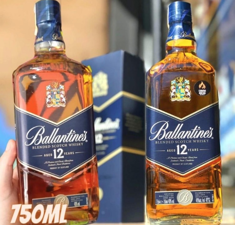 Ballant1ne’s Wh1sky 12 Anos Blended Escocês – 750 Ml