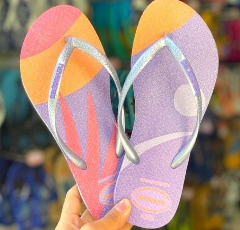 Chinelo Slim Palette Glow, Havaianas, Feminino