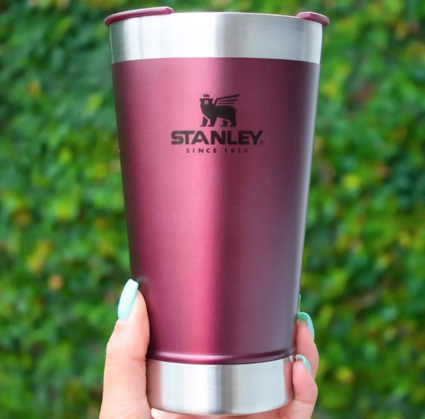 Copo térmico de cerveja com tampa Stanley 473ml – Wine