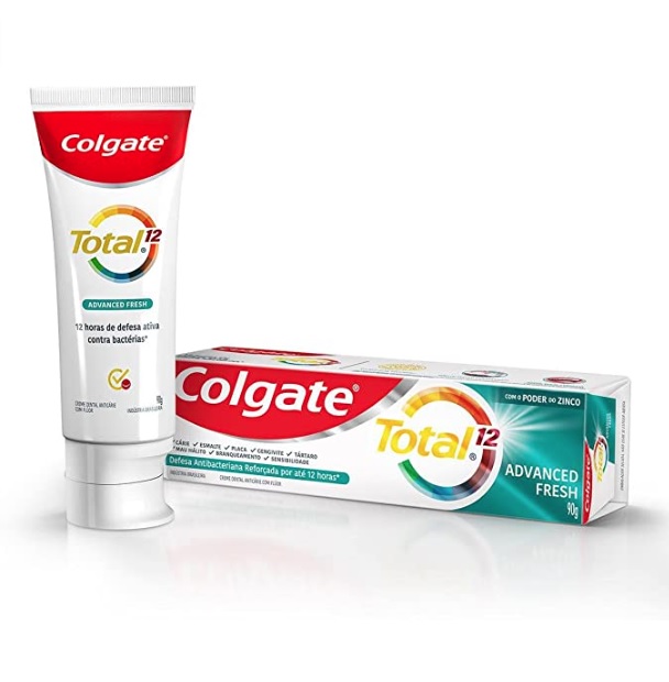 Creme Dental Colgate Total 12 Advanced Fresh 90g