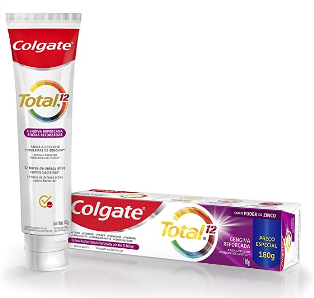 Creme Dental Colgate Total 12 Gengiva Reforçada 180g