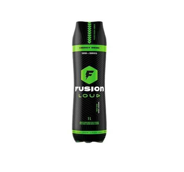 Energético Fusion Regular, Garrafa Pet, 1L