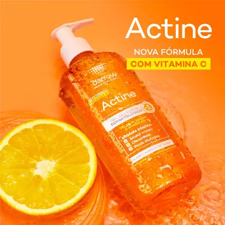Gel de Limpeza Darrow Actine Vitamina C 400g