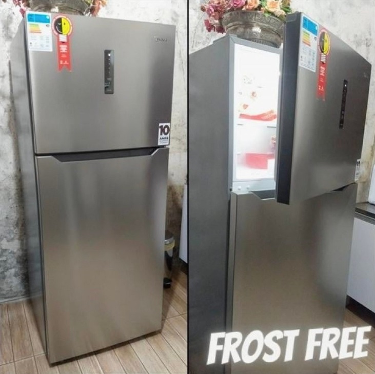Geladeira/Refrigerador Midea Frost Free Duplex – 347L SmartSensor
