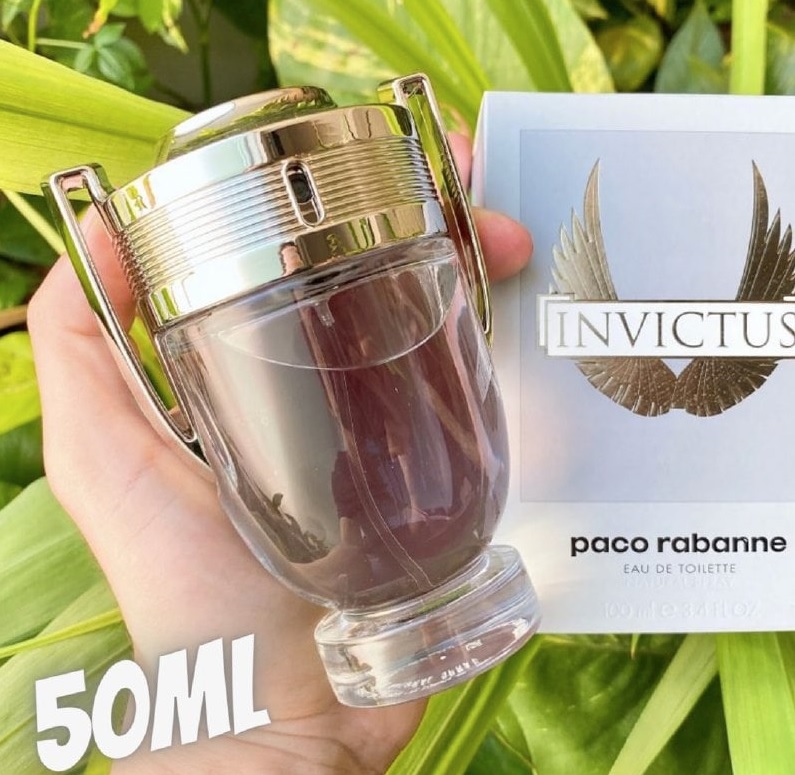 Invictus Paco Rabanne Eau de Toilette – Perfume Masculino 50ml