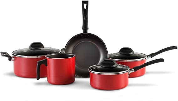 Jogo de Panelas Antiaderente Brinox Garlic 5 peças