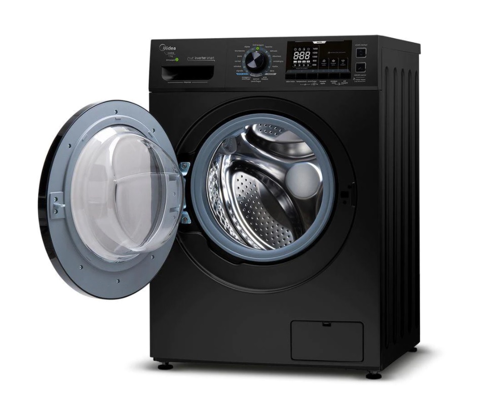 Lavadora de roupas STORM WASH Midea 11kg Inverter Tambor 4D LFA11P