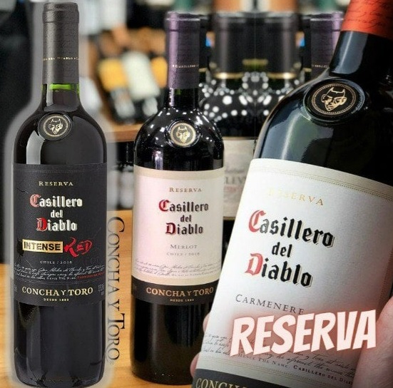 Vinho Chileno Casillero Del Diablo Malbec 750ml