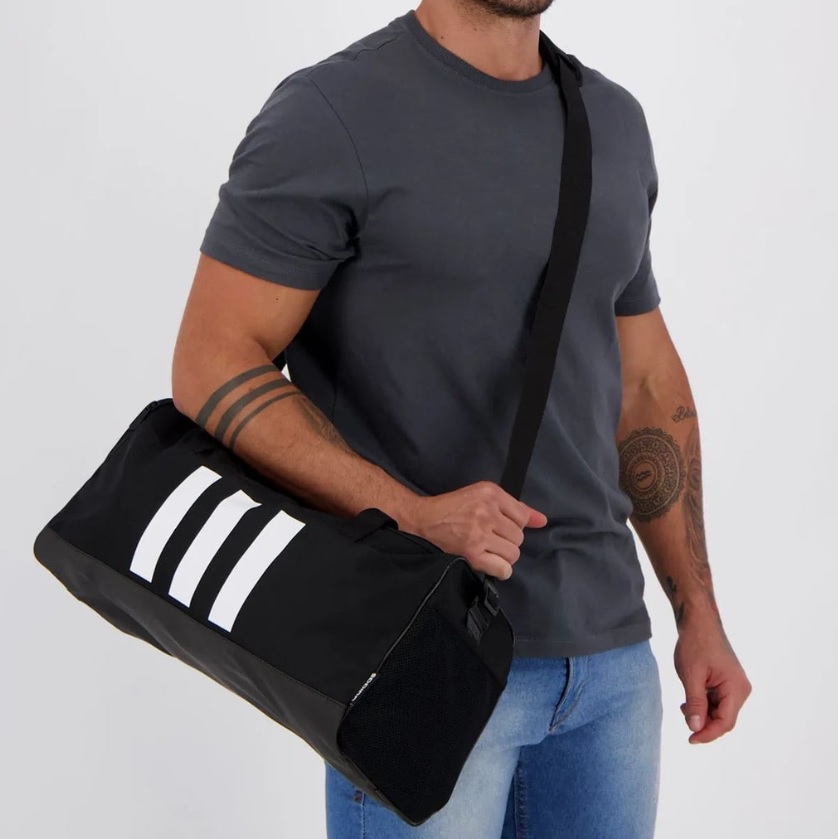 Mala Adidas Duffel 3 Listras Pequena